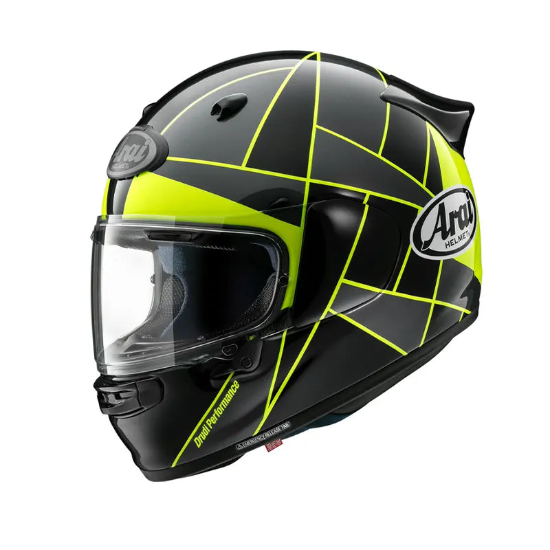 Casque ARAI Quantic Peak Yellow