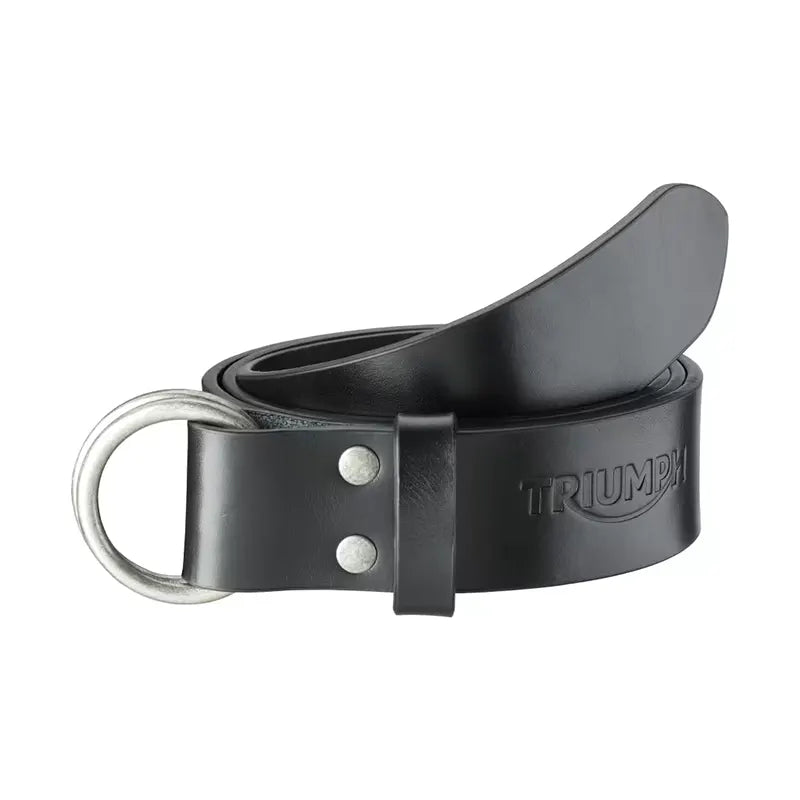 Ceinture Cuir à Boucle Ronde