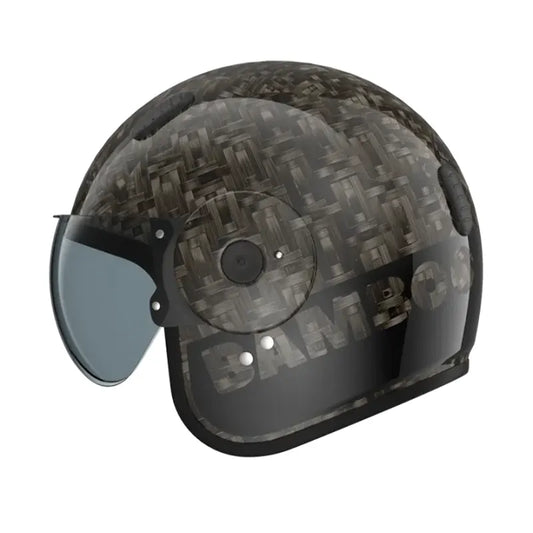 Casque Roof Bamboo Black Brillant T56