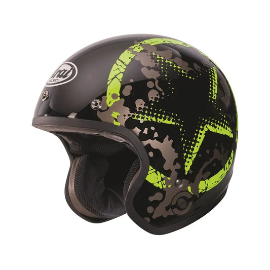 Casque ARAI Freeway Classic Comet Green