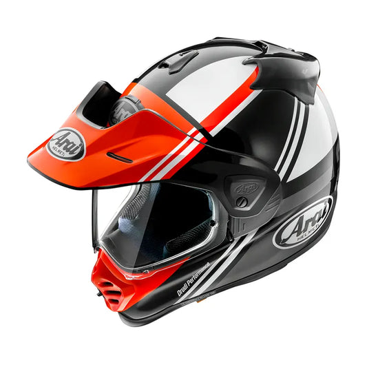 Casque ARAI TOUR-X5 Cosmic rouge