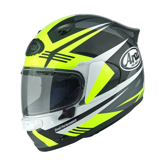 Casque ARAI QUANTIC Mark jaune