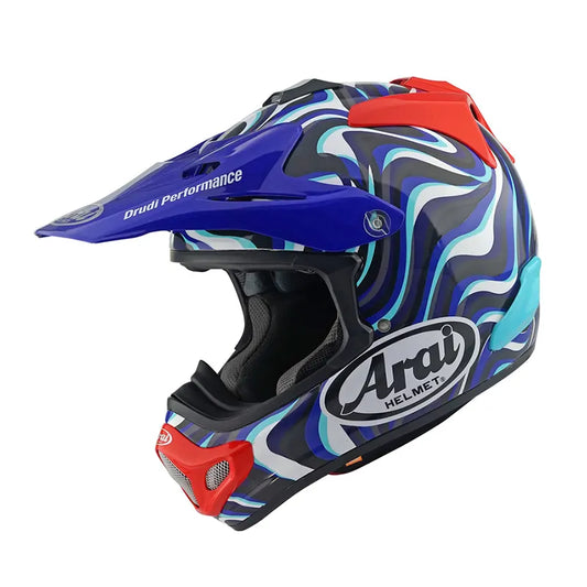 Casque ARAI MX-V EVO Stream Bleu