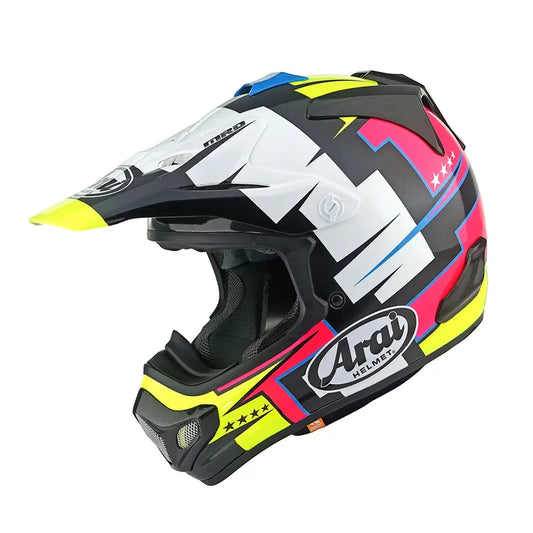 Casque ARAI MX-V EVO Battle Jaune