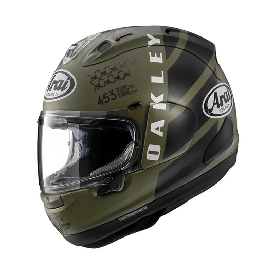 Casque ARAI RX-7V EVO Maverick Oakley Réplica