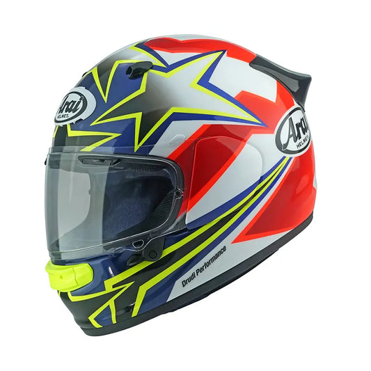 Casque ARAI QUANTIC STAR & STRIPES rouge