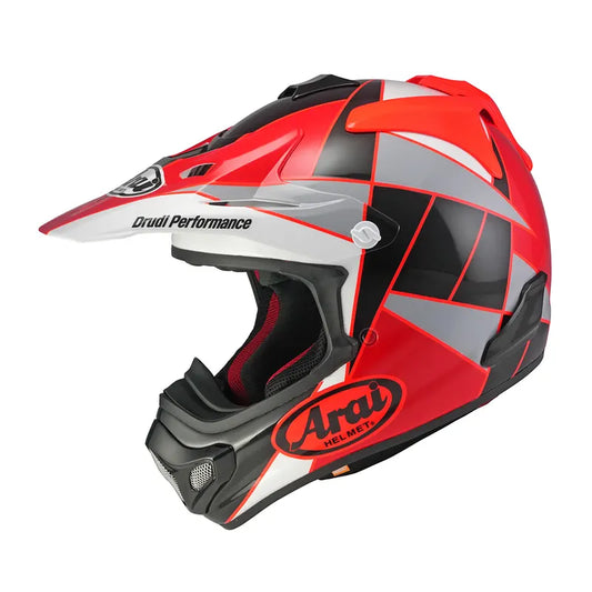 Casque ARAI MX-V EVO Peak rouge