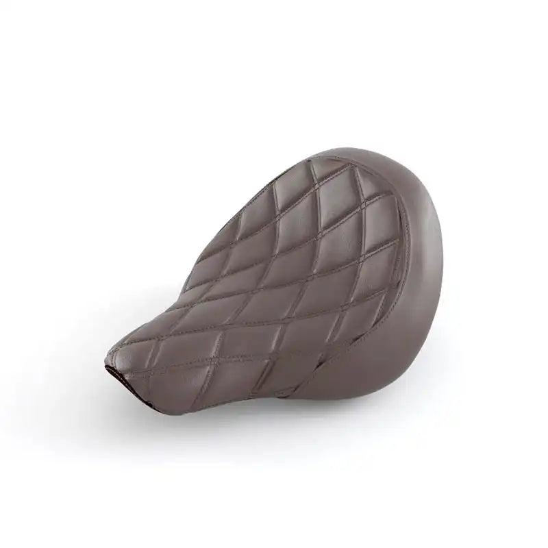Selle Pilote Matelassée Marron 