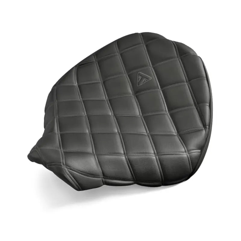 Selle Pilote Surpiquée - Noir