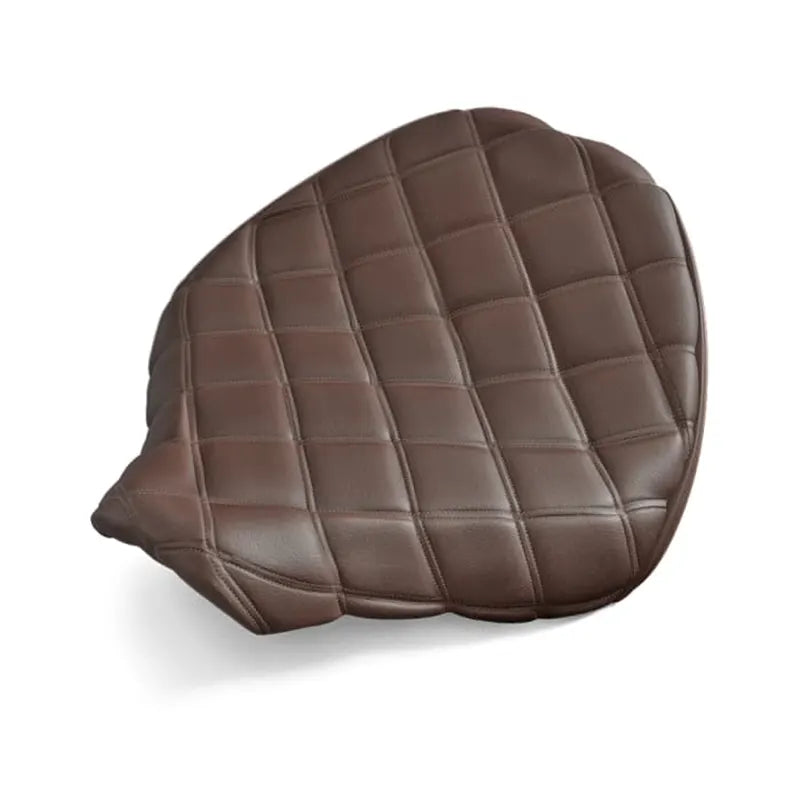 Selle Pilote Surpiquée - Marron