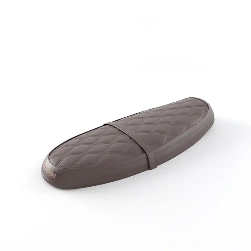 Selle Café Racer Matelassée Marron 