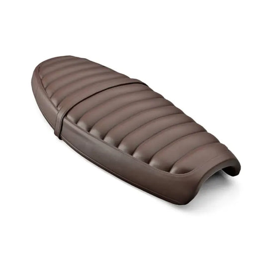 Selle Biplace À Côtes - Marron