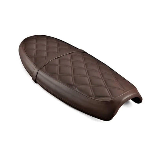 Selle Biplace Surpiquée - Marron