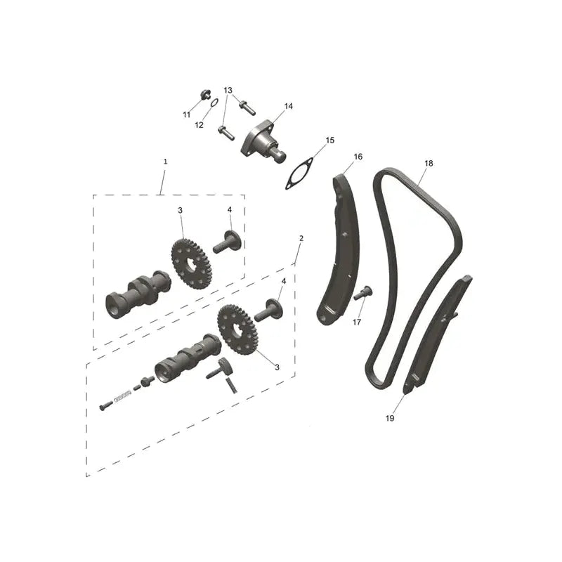 Arbres à Cames Scrambler 400 X Micro-Fiche