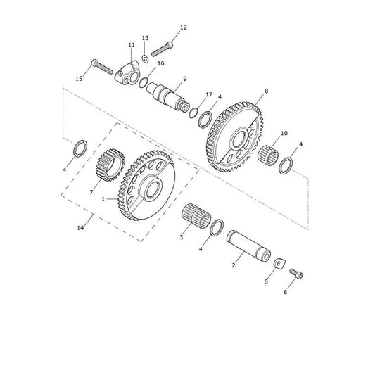 Balancier d'Équilibrage Rocket 3 GT Micro-Fiche