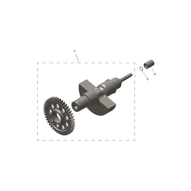 Balancier d'Équilibrage Scrambler 400 XC Micro-Fiche