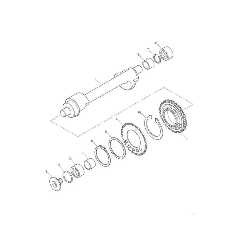 Balancier d'Équilibrage Tiger 1050 (VIN 287504 à 570058) Micro-Fiche