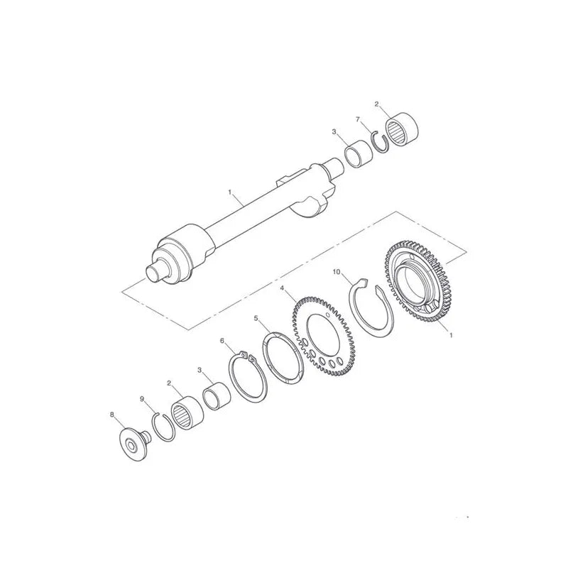 Balancier d'Équilibrage Tiger Sport 1050 VIN 570059 à 750469 Micro-Fiche