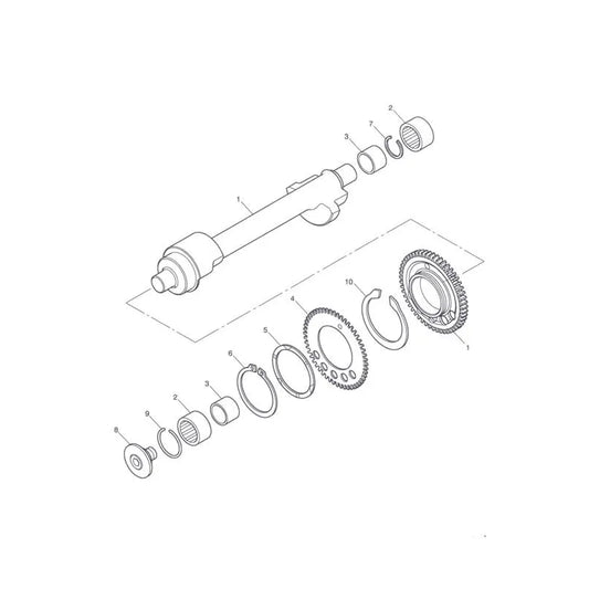Balancier d'Équilibrage Tiger Sport 1050 VIN 570059 à 750469 Micro-Fiche