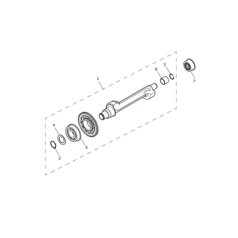 Balancier d'Équilibrage Trident 660 VIN CB1390 à CN4039 Micro-Fiche