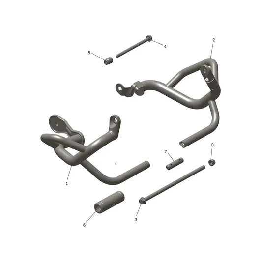 Barres de Protection Scrambler 400 XC Micro-Fiche
