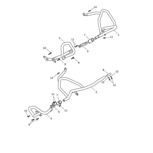 Barres de Protection Tiger 1200 Rally Explorer Micro-Fiche