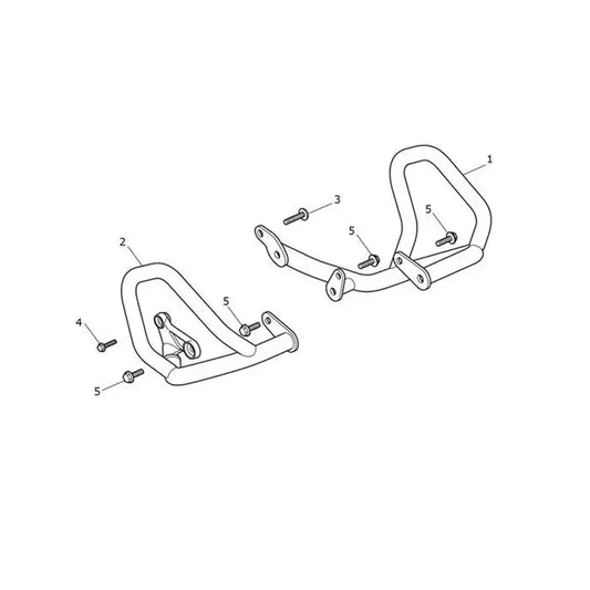 Barres de Protection Tiger 1200 Rally Pro Micro-Fiche