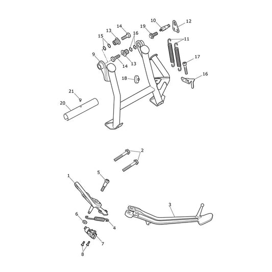 Béquille Centrale et Latérale