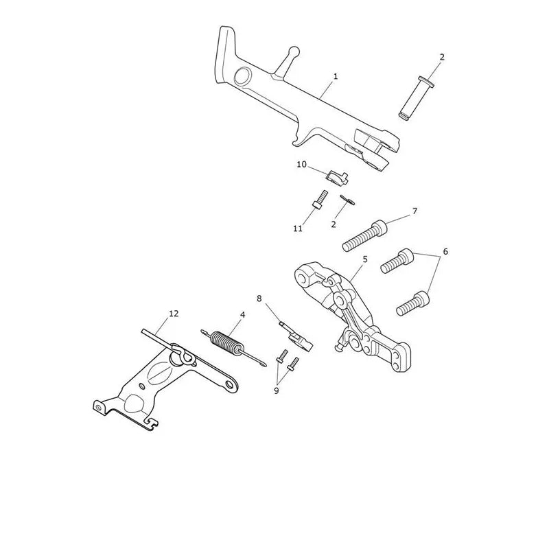 Béquille Latérale Rocket 3 Storm GT Micro-Fiche