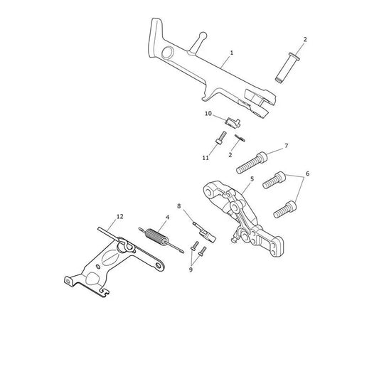 Béquille Latérale Rocket 3 Storm GT Micro-Fiche