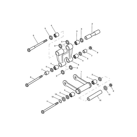 Biellette de Suspension Speed Triple 1050 (VIN 210445 à 461331) Micro-Fiche