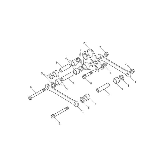 Biellette de Suspension Street Triple 660S & A2 (VIN à partir de 974463)