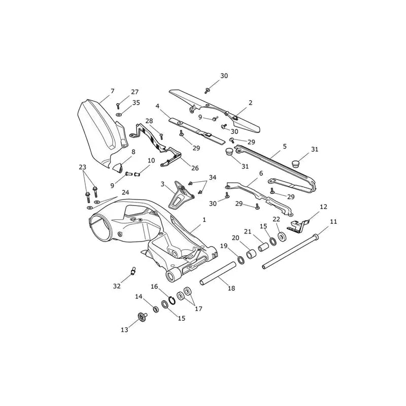 Bras Oscillant Speed Triple 1200 RX Micro-Fiche