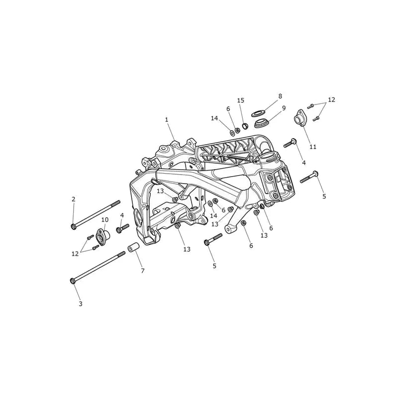 Cadre et Fixations Street Triple 765RS (VIN 966534 à BF1182)