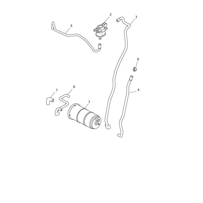 Canister Scrambler 1200 XC VIN jusqu'au AE9097 Micro-Fiche