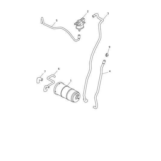 Canister Scrambler 1200 XC VIN jusqu'au AE9097 Micro-Fiche