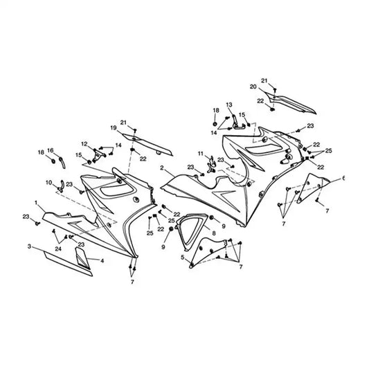 Carénages Latéraux