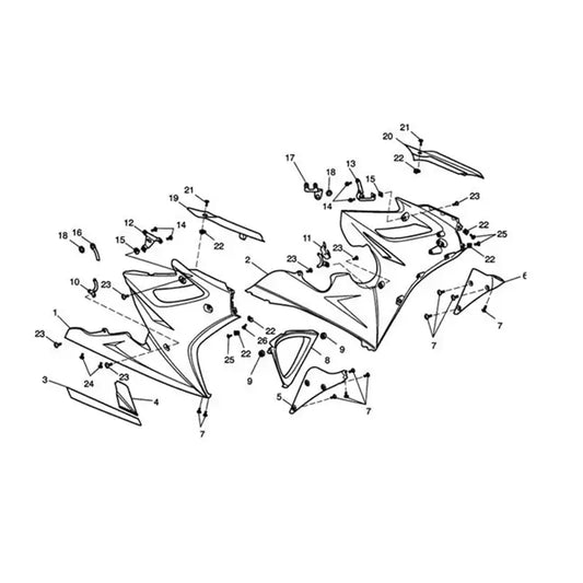 Carénages Latéraux