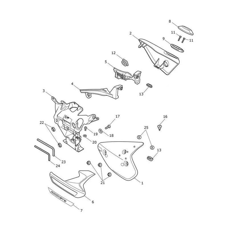 Carénages Latéraux Rocket 3 Storm R Micro-Fiche