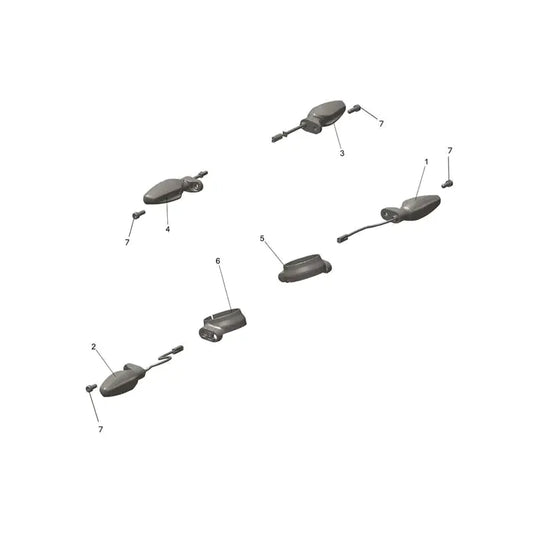 Clignotants Tracker 400 Micro-Fiche