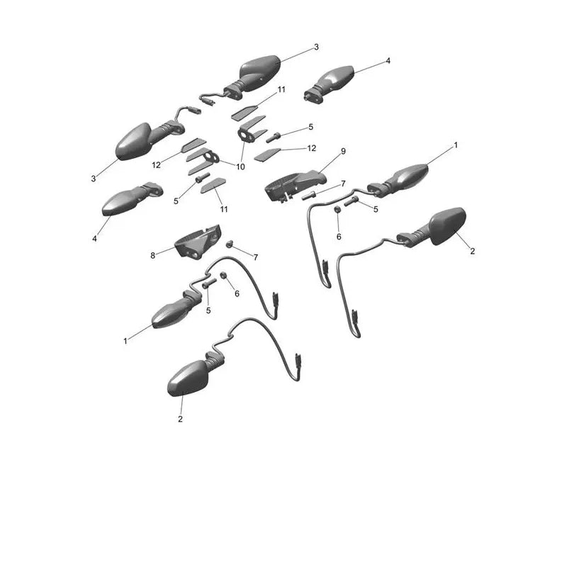 Clignotants Trident 800 Micro-Fiche