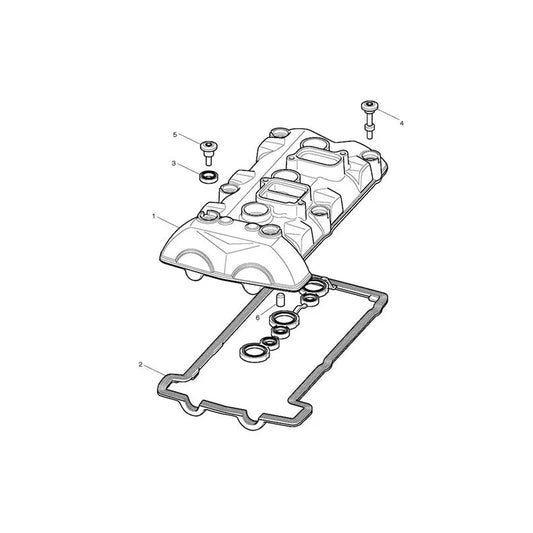 Couvercle d'Arbre à Cames Tiger Sport 800 Micro-Fiche