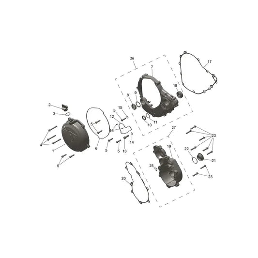 Couvercle Moteur TF 250-C Micro-Fiche