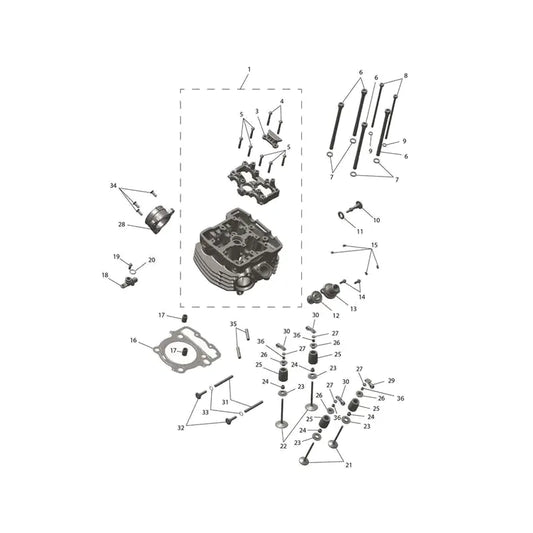 Culasse et Soupapes Speed 400 Micro-Fiche