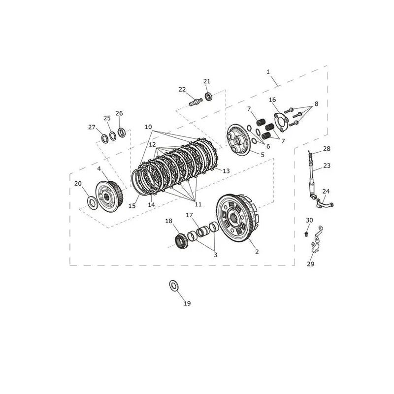 Embrayage Scrambler 900 VIN à partir de CM9964 Micro-Fiche