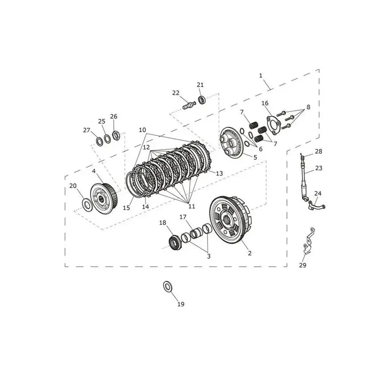 Embrayage Speed Twin 1200 RS Micro-Fiche