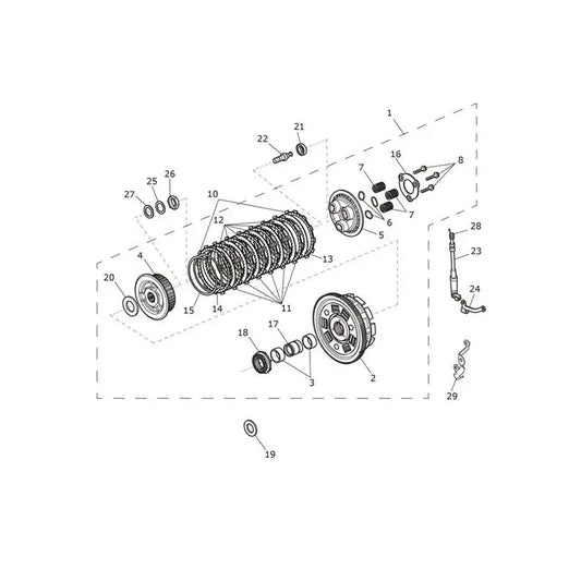 Embrayage Speed Twin 1200 RS Micro-Fiche