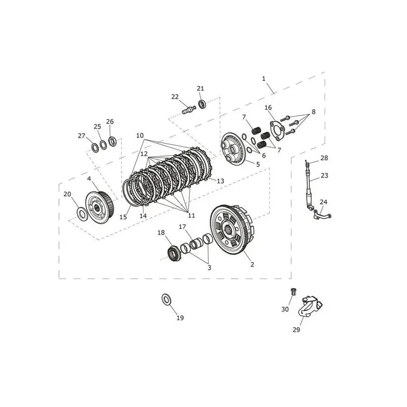 Embrayage Bonneville Speedmaster VIN AC1201 à CM2411 Micro-Fiche