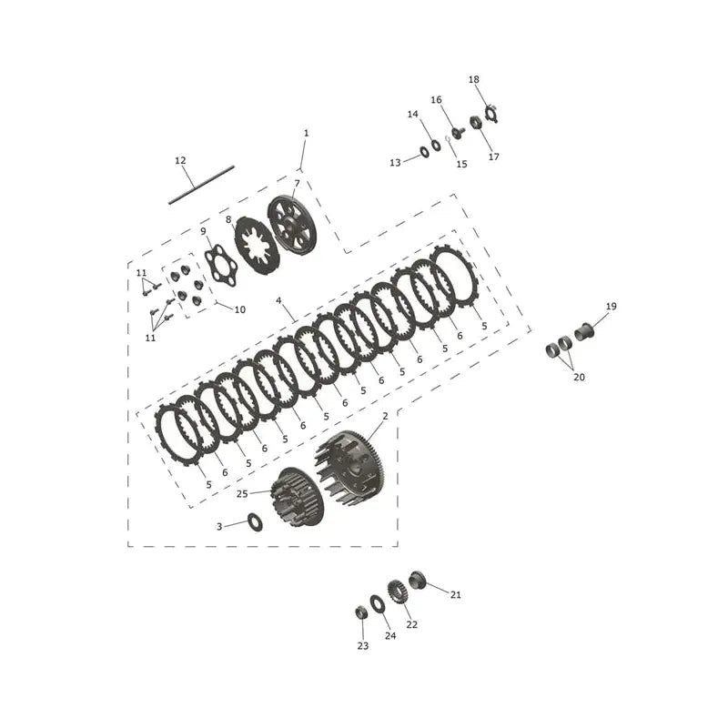 Embrayage TF 250-C Micro-Fiche