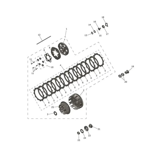 Embrayage TF 250-C Micro-Fiche